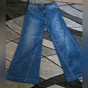 Rocawear Blue Flare Jeans with Wide Leg